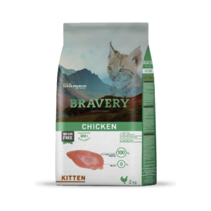 BRAVERY KITTEN POLLO 2 KILOS